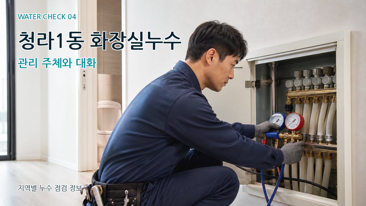 청라1동 누수탐지 누수탐지 이미지