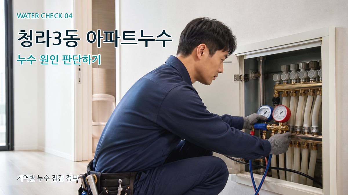 청라3동 누수탐지 누수탐지 이미지