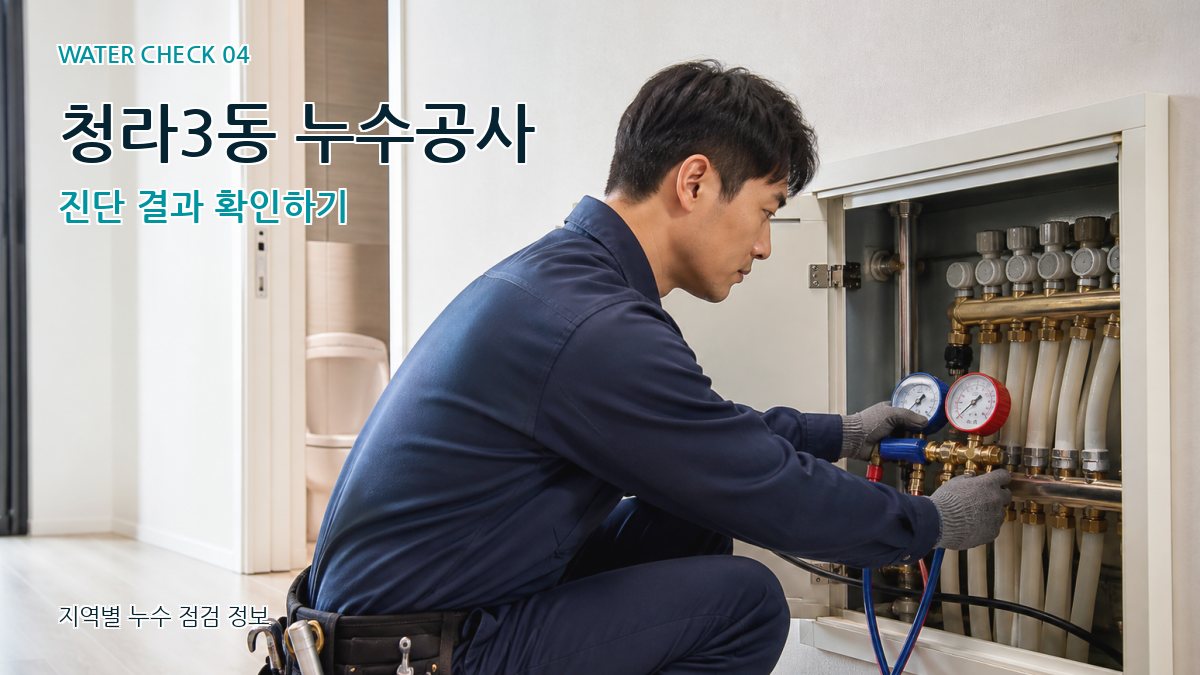 청라3동 누수탐지 누수탐지 이미지