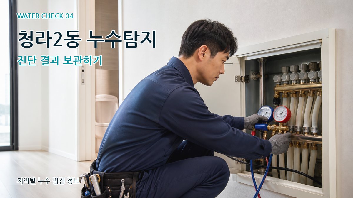 청라2동 누수탐지 누수탐지 이미지