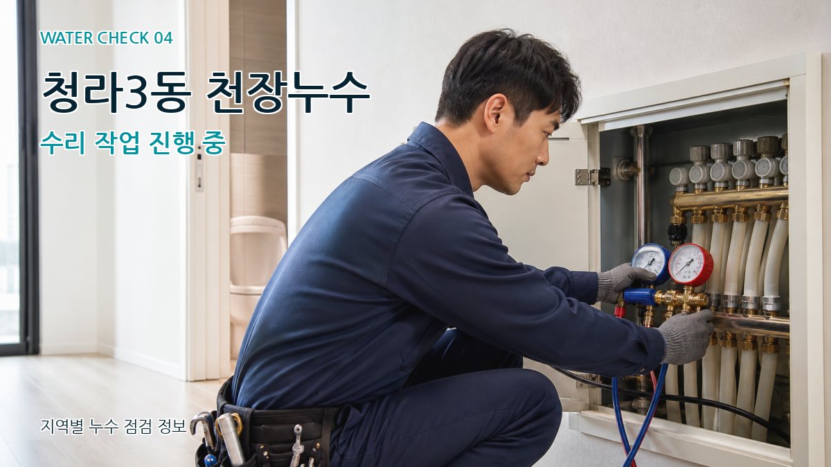 청라3동 누수탐지 누수탐지 이미지