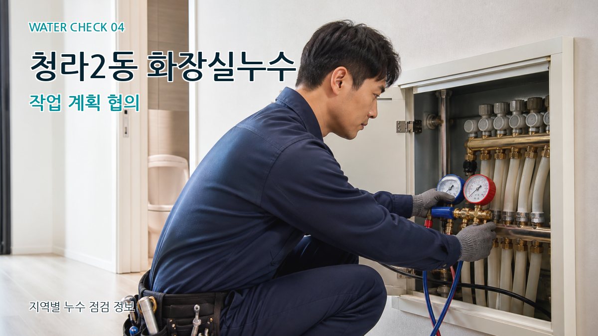 청라2동 누수탐지 누수탐지 이미지