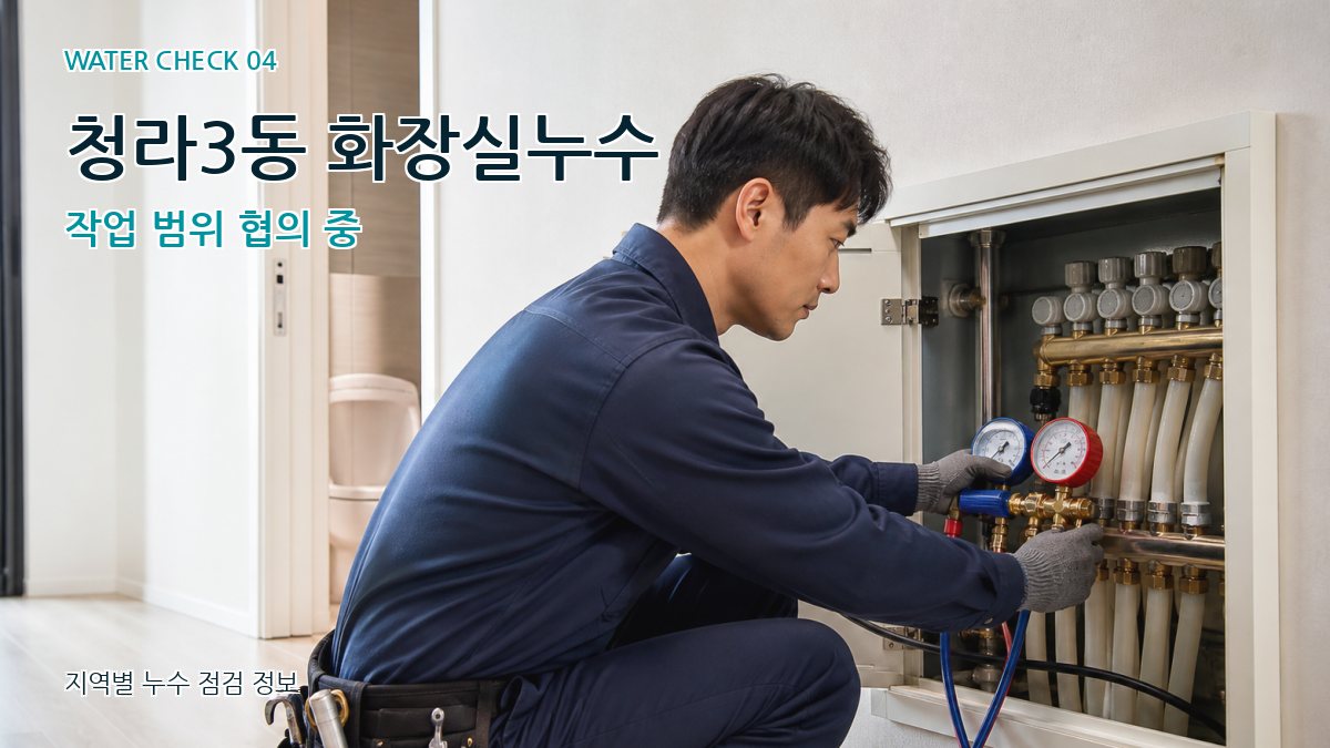 청라3동 누수탐지 누수탐지 이미지