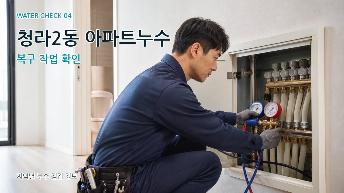 청라2동 누수탐지 누수탐지 이미지