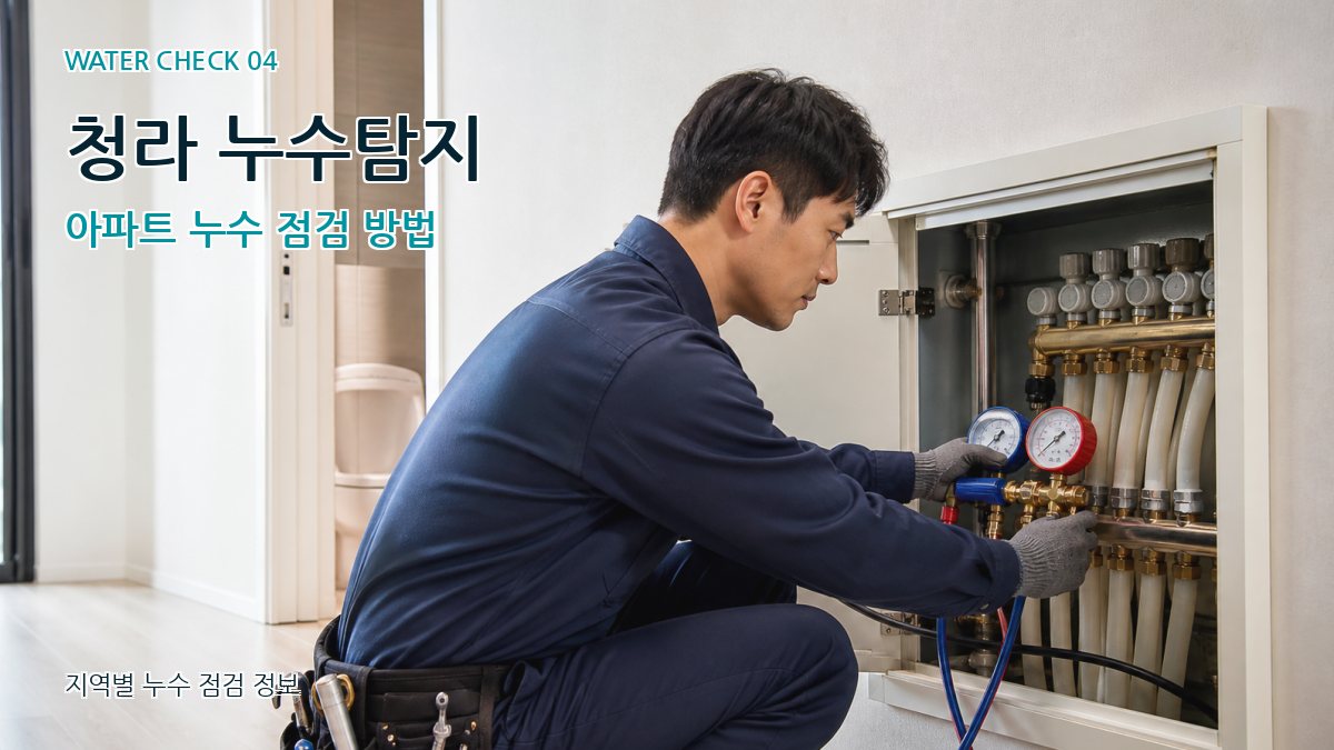 청라1동 누수탐지 누수탐지 이미지